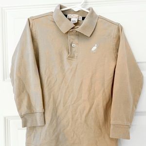 Boys Beaufort Bonnet Company Pima Cotton Long Sleeve Polo Shirt